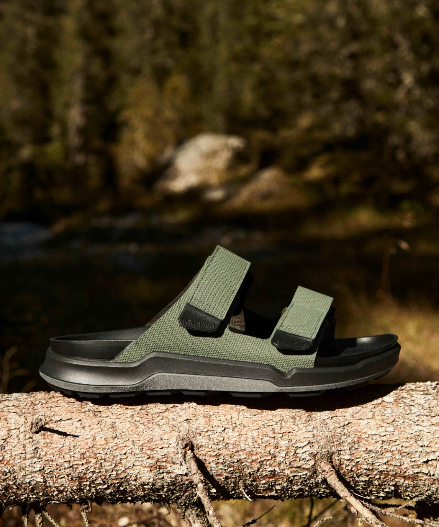 Мужские сандалии Birkenstock Atacama CE Birko-Flor хаки