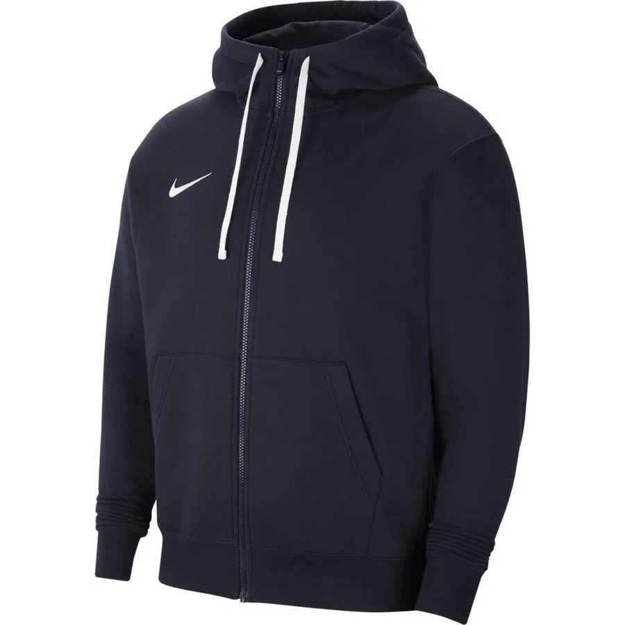 Детский свитшот с капюшоном и молнией Park 20 Fleece Full-Zip Nike, Темно-синий