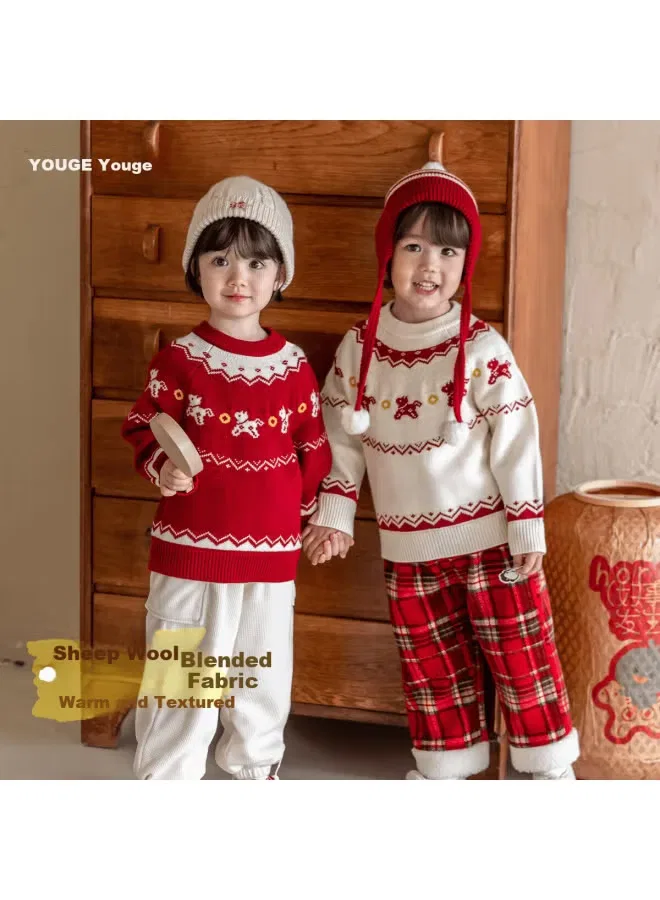 Свитер с жаккардовым узором Youge