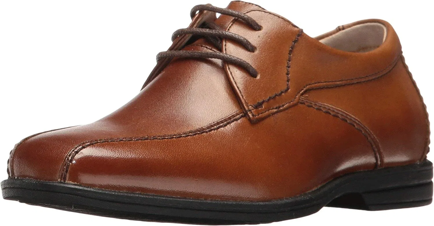 Детские туфли-оксфорды для мальчиков Reveal Bike Ox Jr. Florsheim, Cognac — фото 2
