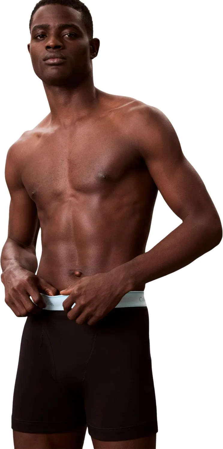Мужские боксеры Calvin Klein, Blue (Black Bodies W/Black/Niagara Falls) — фото 4
