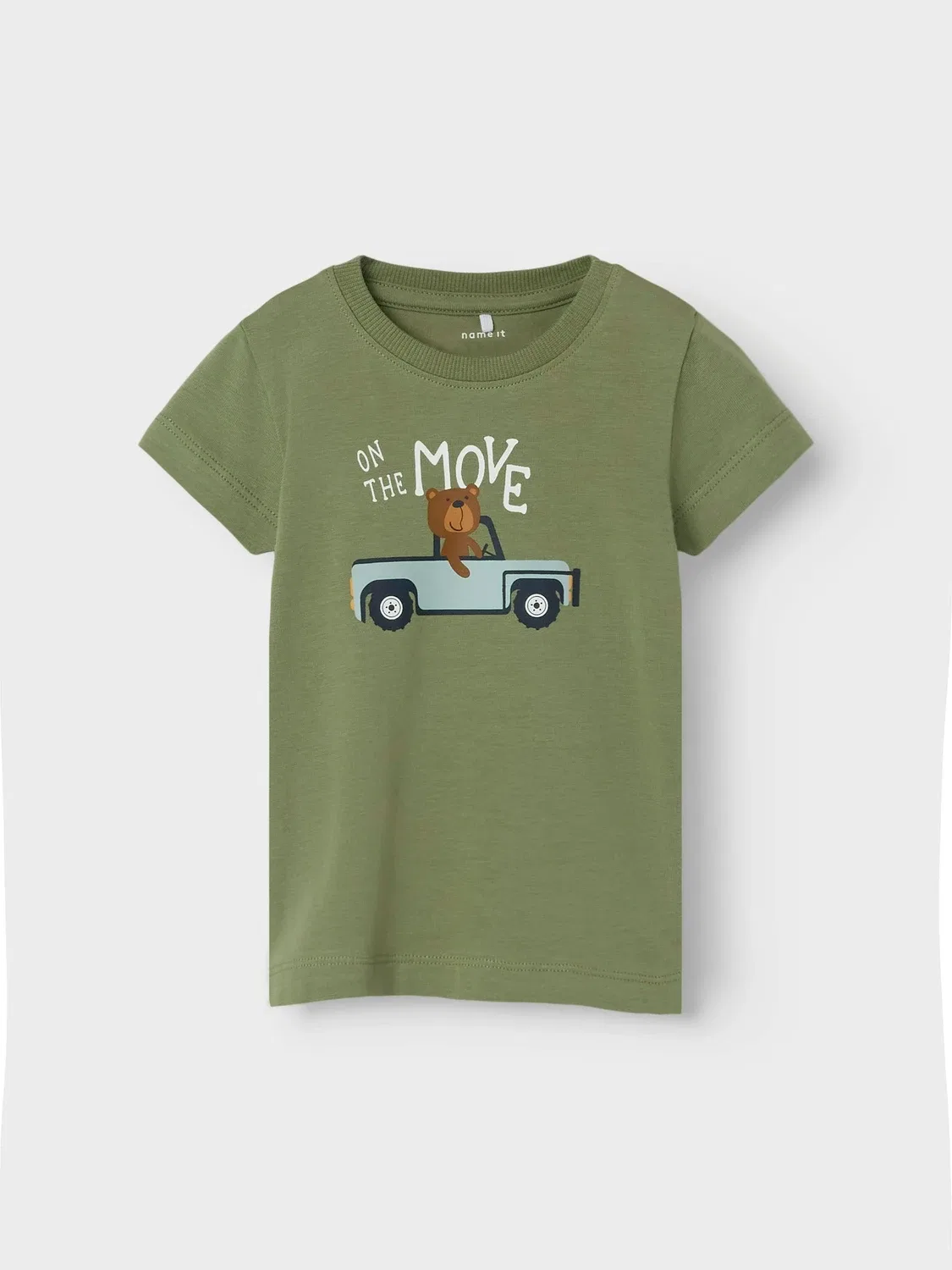 Футболка с принтом Move Name It, зеленый — фото 3