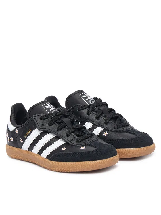 Кроссовки Samba Og Comfort Closure Elastic Lace Adidas, черный — фото 2