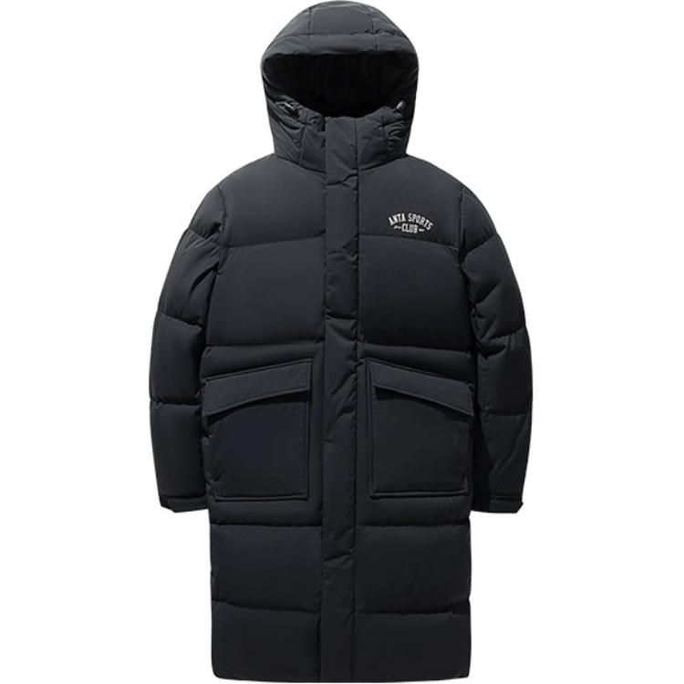 

ANTA Мужская базовая черная пуховая куртка, Basic Black