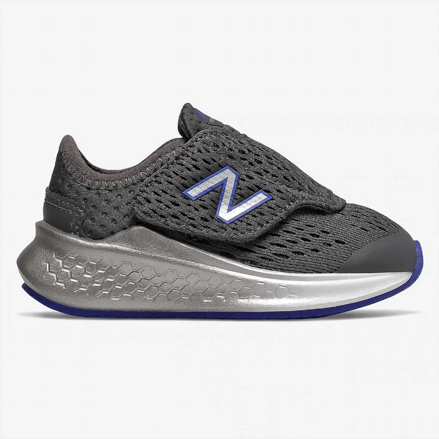 Детские кроссовки для мальчиков с амортизацией Fresh Foam New Balance, Magnet — фото 2