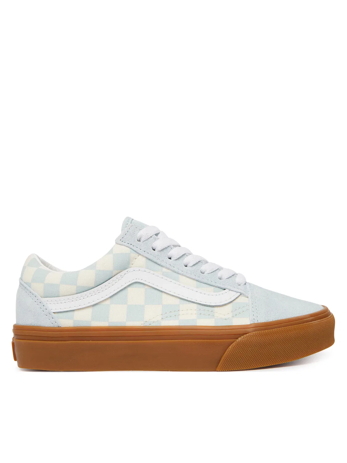 Тканевые кроссовки для мальчика Old Skool Vans, голубой