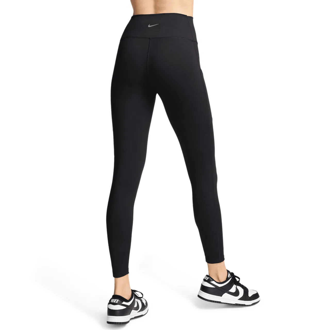 Женские леггинсы Dri-FIT One High Rise 7/8 Pocket Nike, черный — фото 2