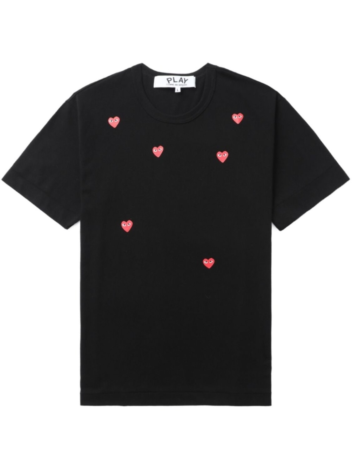

Comme Des Garçons Play футболка Scattered Hearts, черный