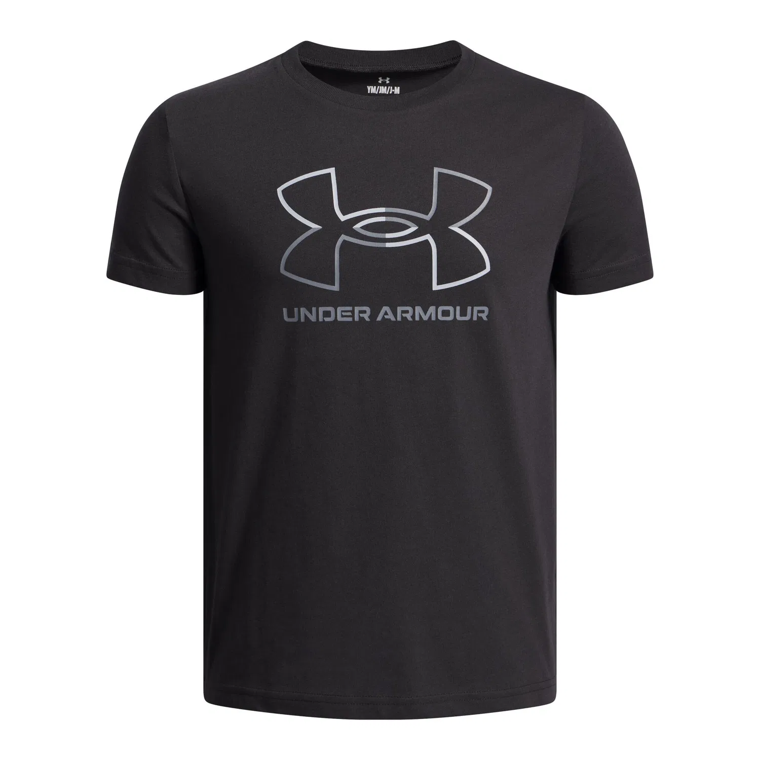 Детская футболка с принтом UA GL Foundation Under Armour, Schwarz Grau Schwarz