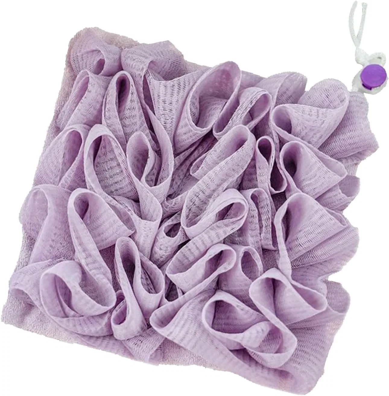 Мочалка для душа Luffa, Decorhome, 1 шт., 11.94 см, Violett