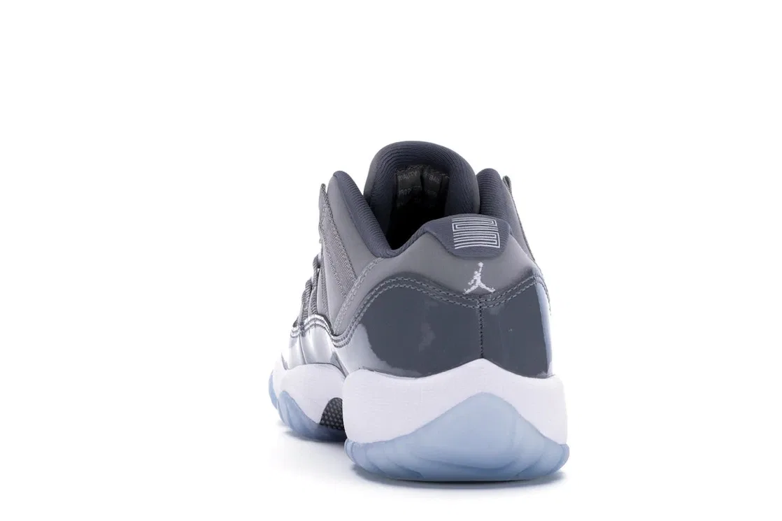 Детские кроссовки с низким верхом Jordan 11 Retro Low, Medium Grey/White-Gunsmoke — фото 4