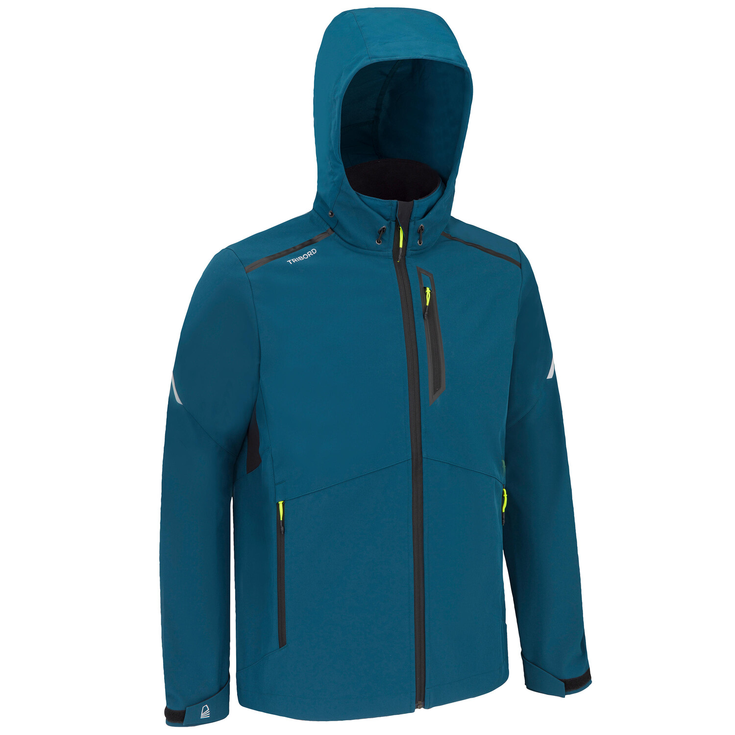 

Куртка Softshell парусная мужская ветрозащитная 900 бензин синий TRIBORD, бензин синий