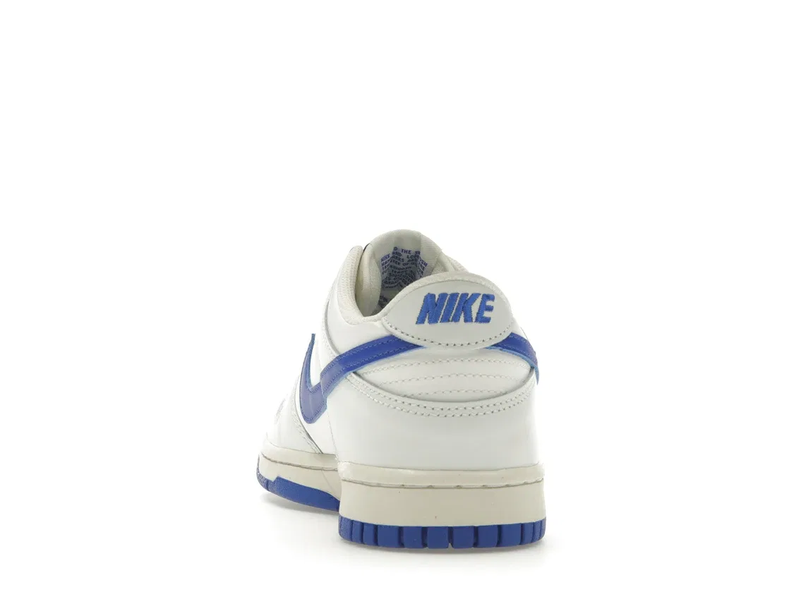 Детские кроссовки с классическим дизайном Nike Dunk Low Nike, Summit White/Hyper Royal — фото 4