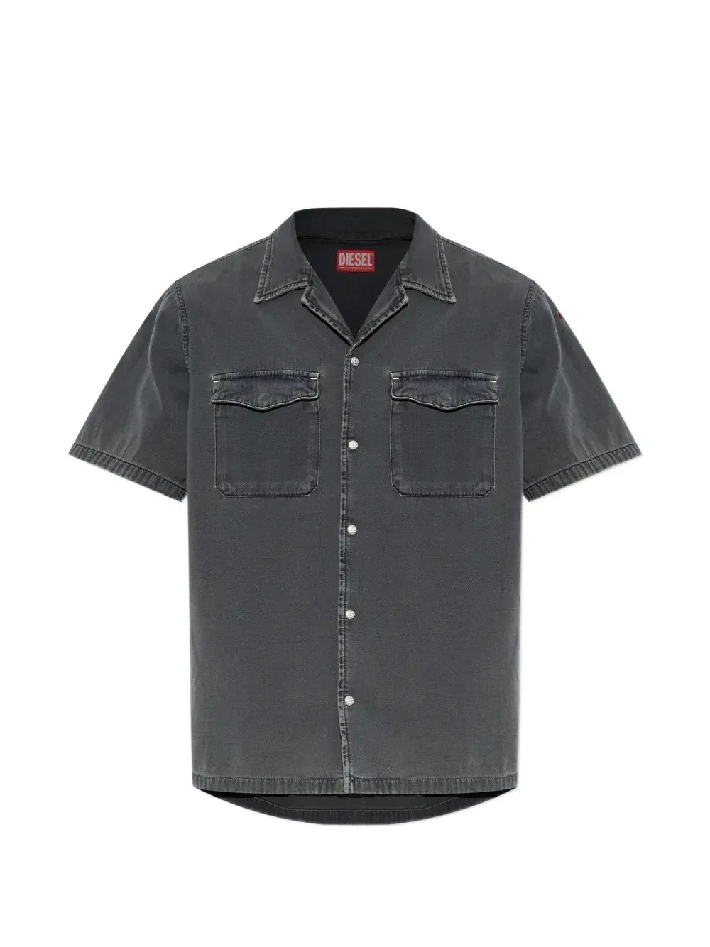 Рубашка с короткими рукавами Diesel, серый