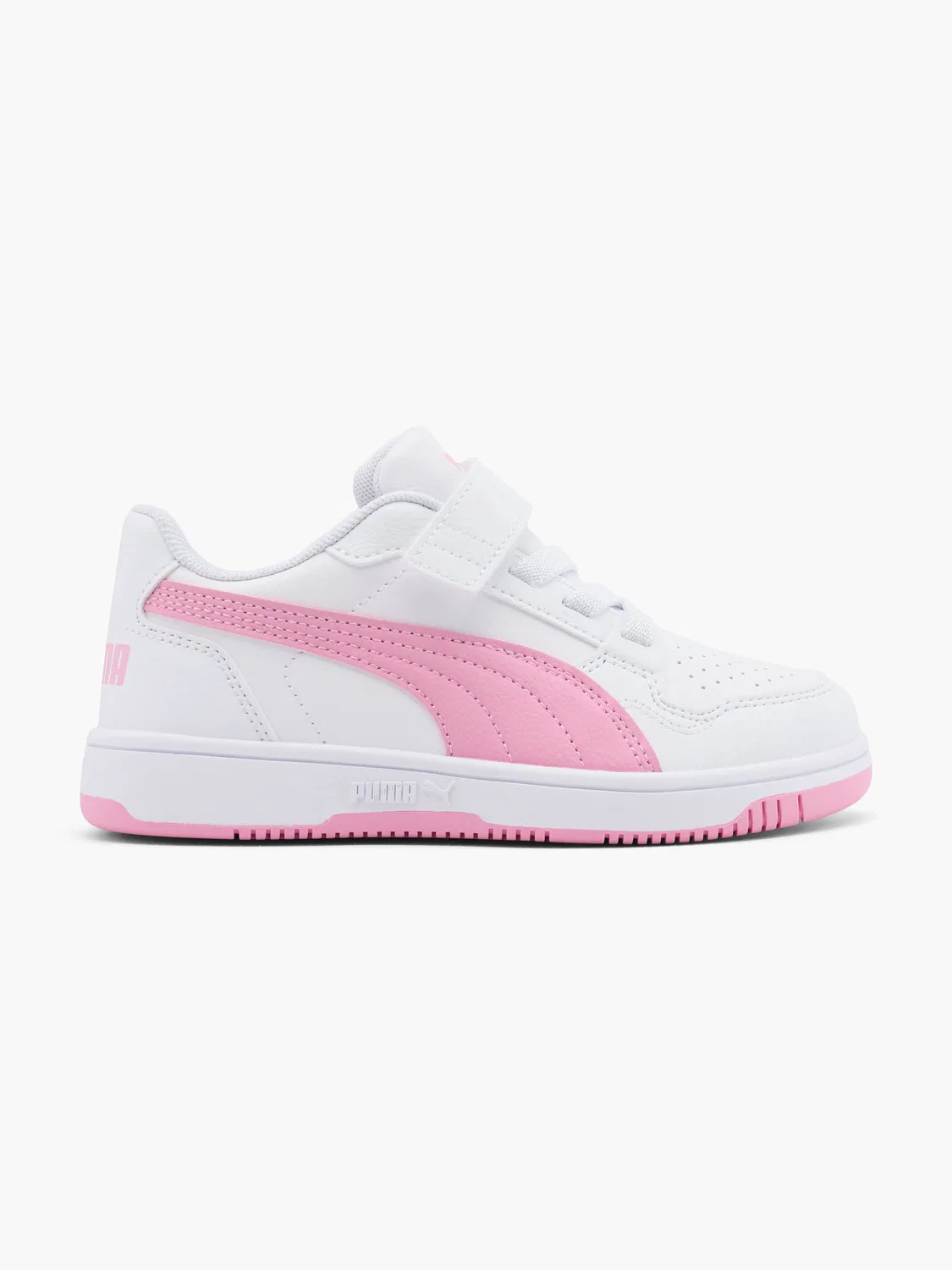 Детские кроссовки на липучках PUMA REB-L AC+ PS, белый