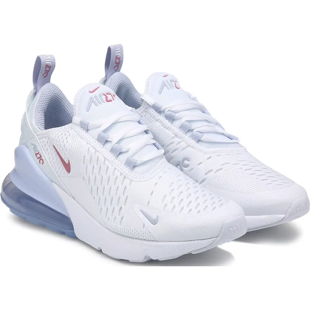 Детские кроссовки Air Max 270 Nike, White/Peony