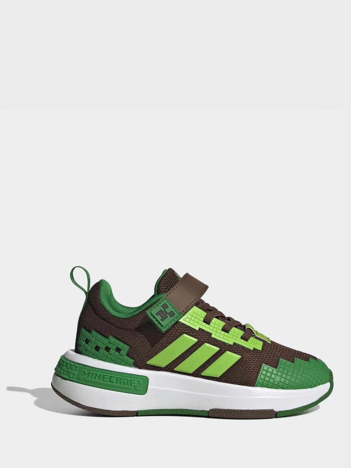 Кроссовки с эластичной шнуровкой adidas Minecraft Pro, коричневый — фото 2