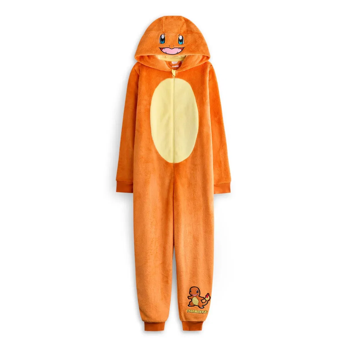 Детский комбинезон-кигуруми с принтом Charmander Pokemon, Orange