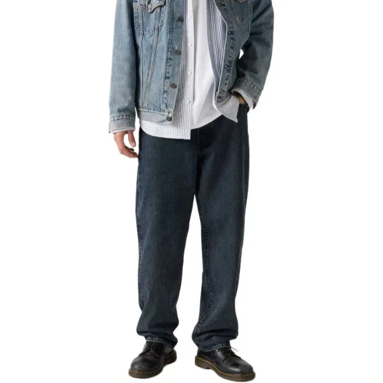 Мужские джинсы хлопковые Levis, Dark Blue — фото 4