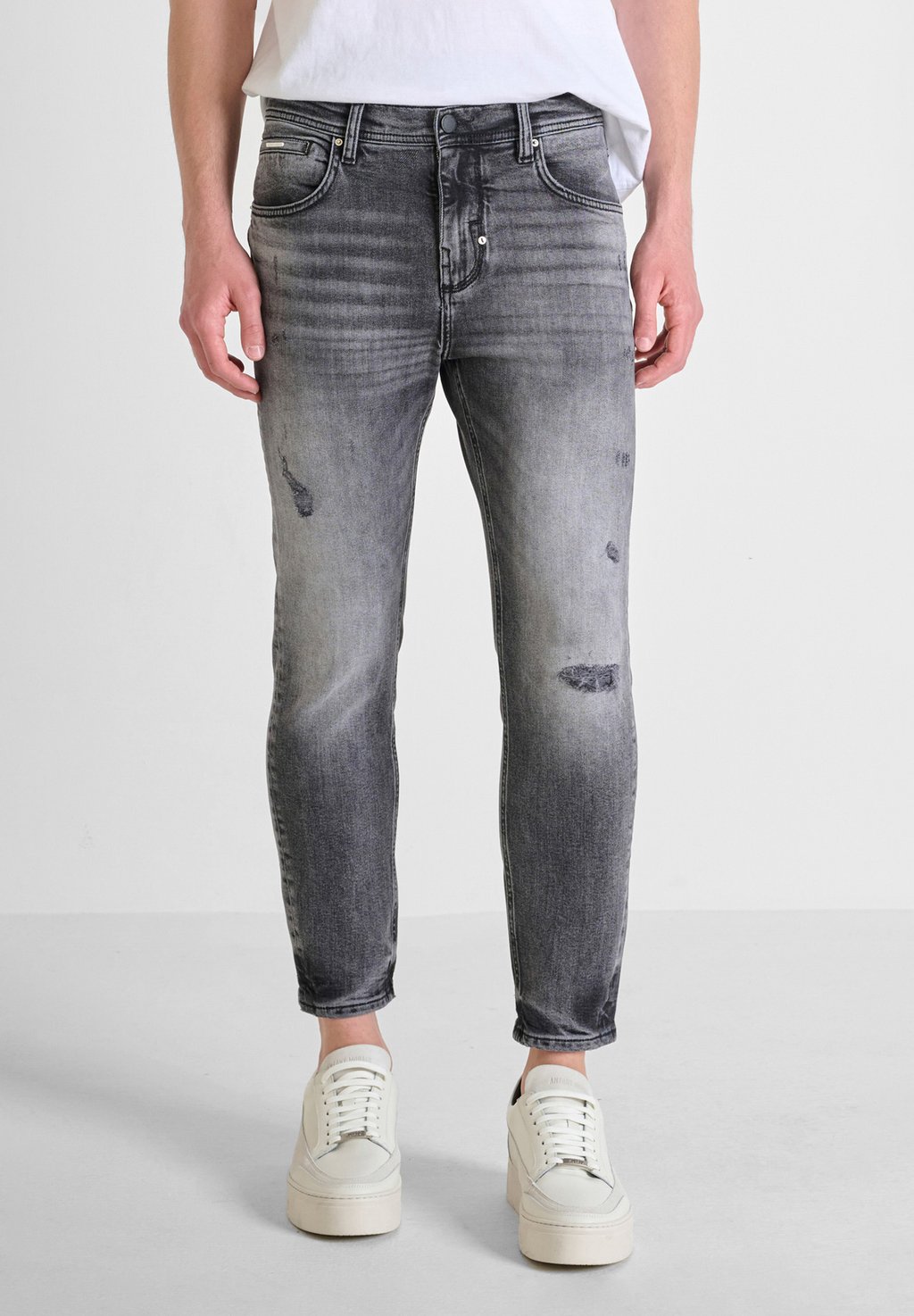

Джинсы облегающего кроя CROPPED Antony Morato, черный