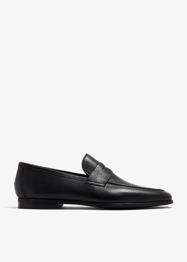 

Лоферы Magnanni Leather, черный