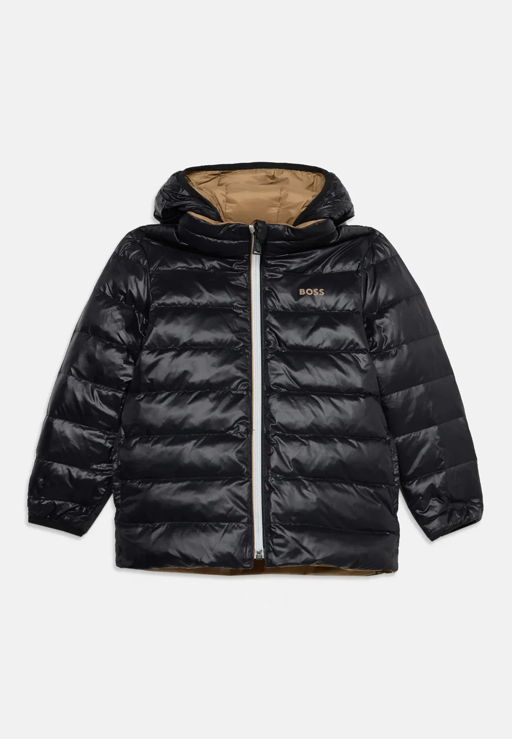 Двусторонняя пуховая куртка для детей и подростков - пуховая куртка Boss Kidswear, Cookie — фото 3
