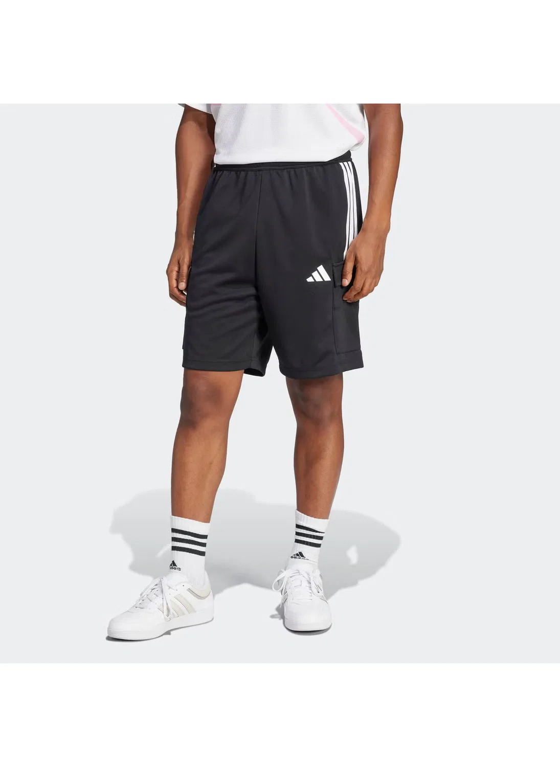 Шорты карго Tiro Adidas, черный