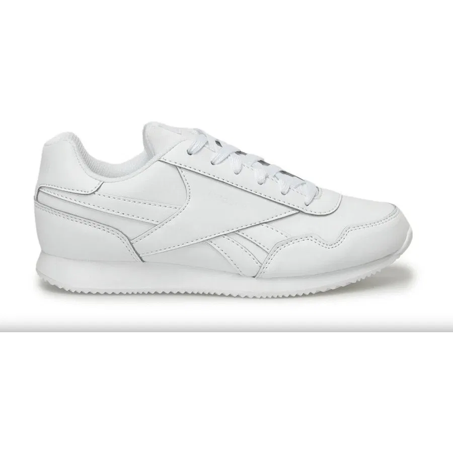 Кроссовки детские с кожаным верхом и дышащей сеткой ROYAL CLJOG Reebok, Белый