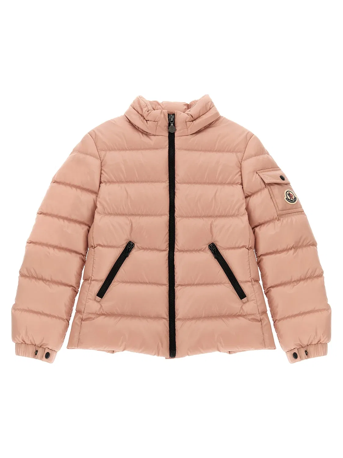 Пуховик Bady Moncler Enfant, розовый — фото 2