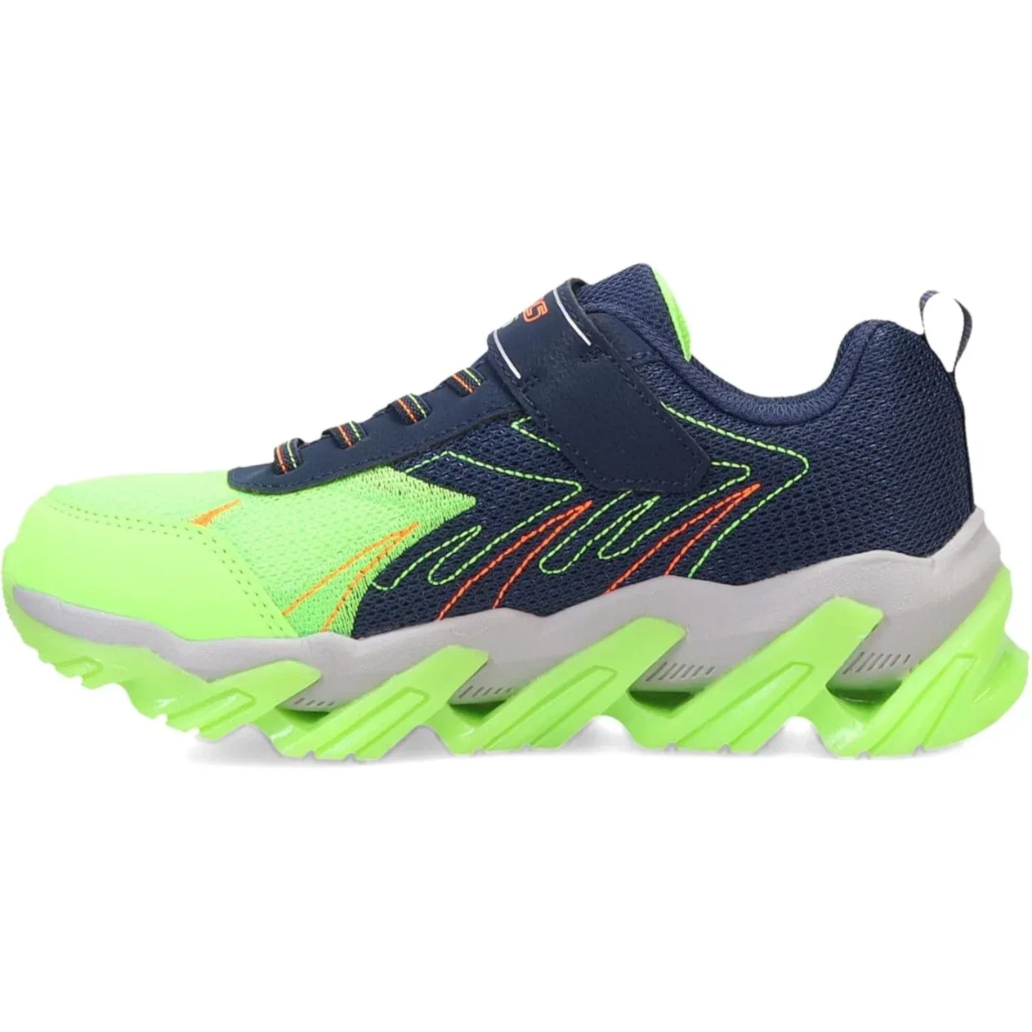 Детские кроссовки со светодиодной подсветкой Mega-Surge 2.0 Skechers, зеленый — фото 3