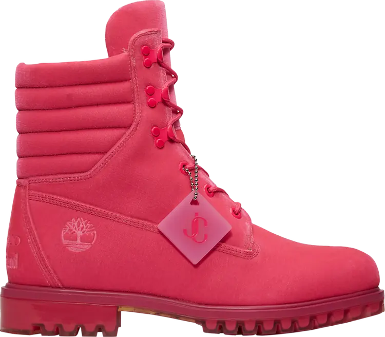 

Ботинки Jimmy Choo x 6 Inch Puffer Boot Medium Pink, розовый