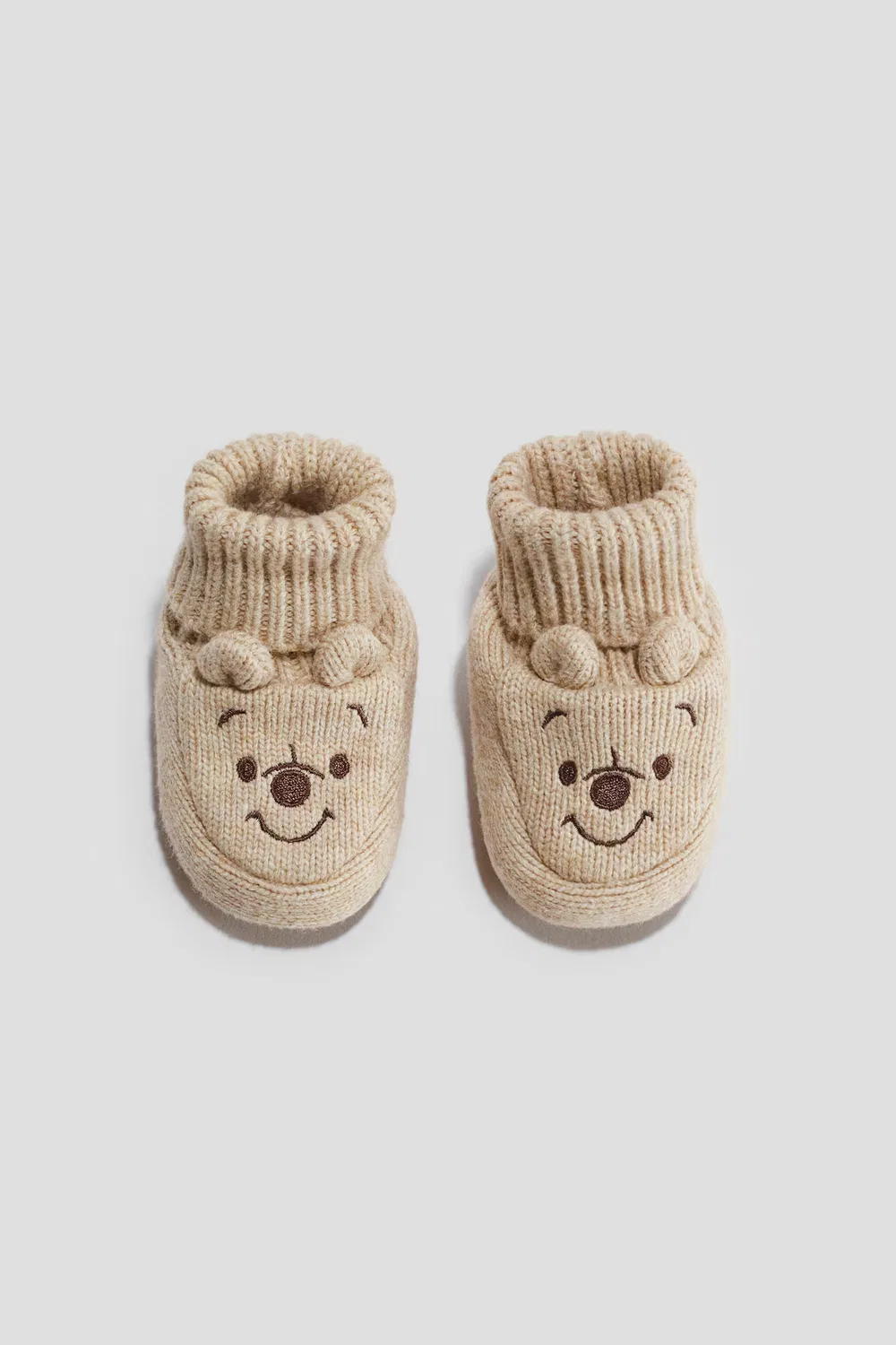 Вязаные тапочки H&M, Hellbeige/Pu Der Bär