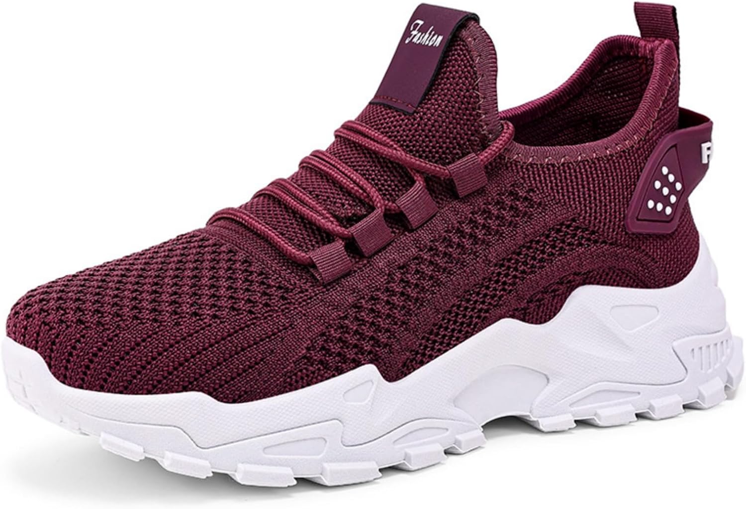 

Кроссовки для мужчин и женщин, спортивные, для походов, для медсестер, с противоскользящей подошвой, легкие, дышащие, для тренажерного зала, сетчатые, повседневные, удобные, легкая обувь для ходьбы, тренеры Toumov, красный