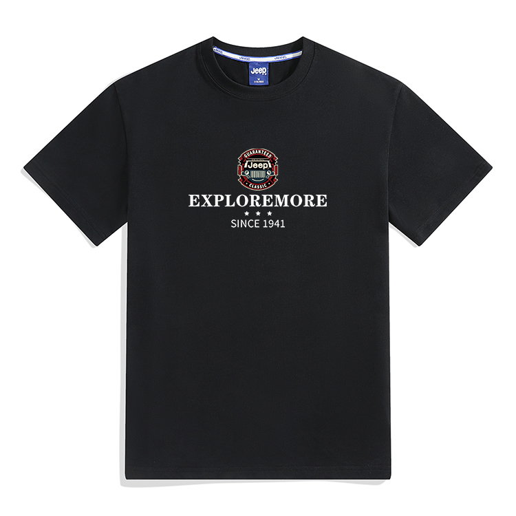 

Футболка с коротким рукавом Unisex Jeep, черный