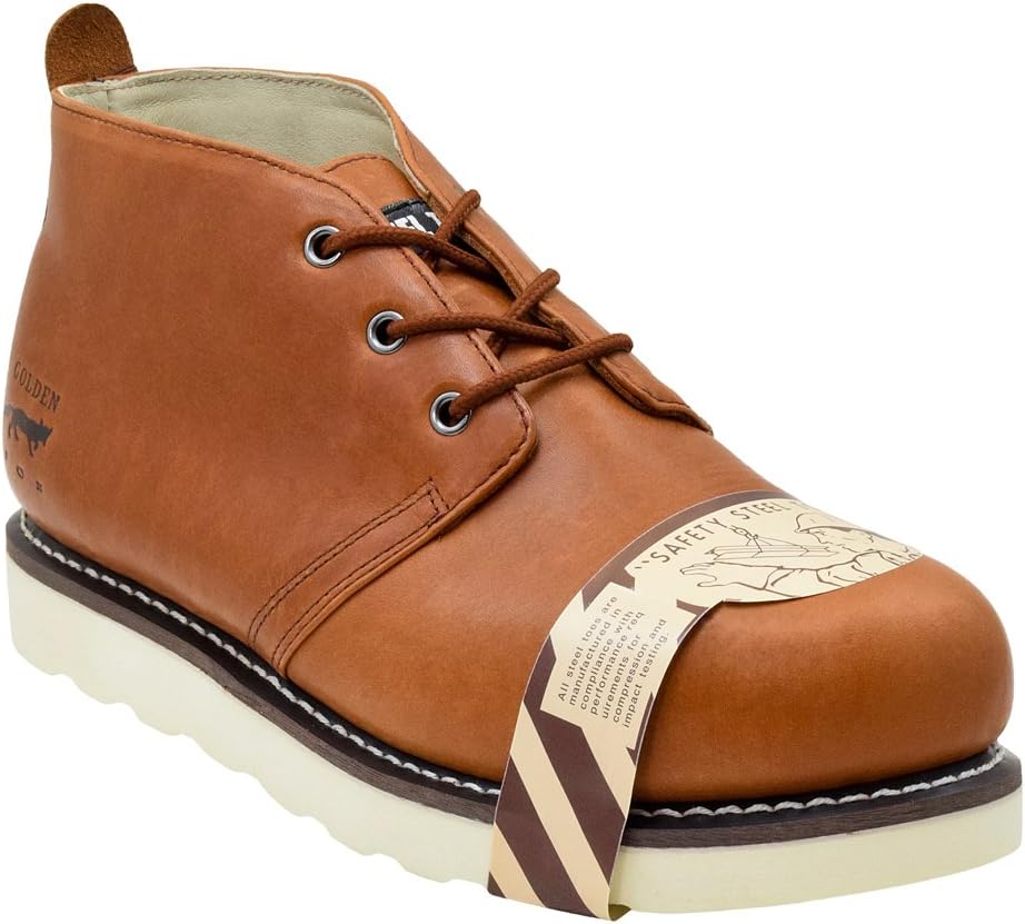 

Ботинки Golden Fox с металлическим носком, высота 5 для строительства, Brun