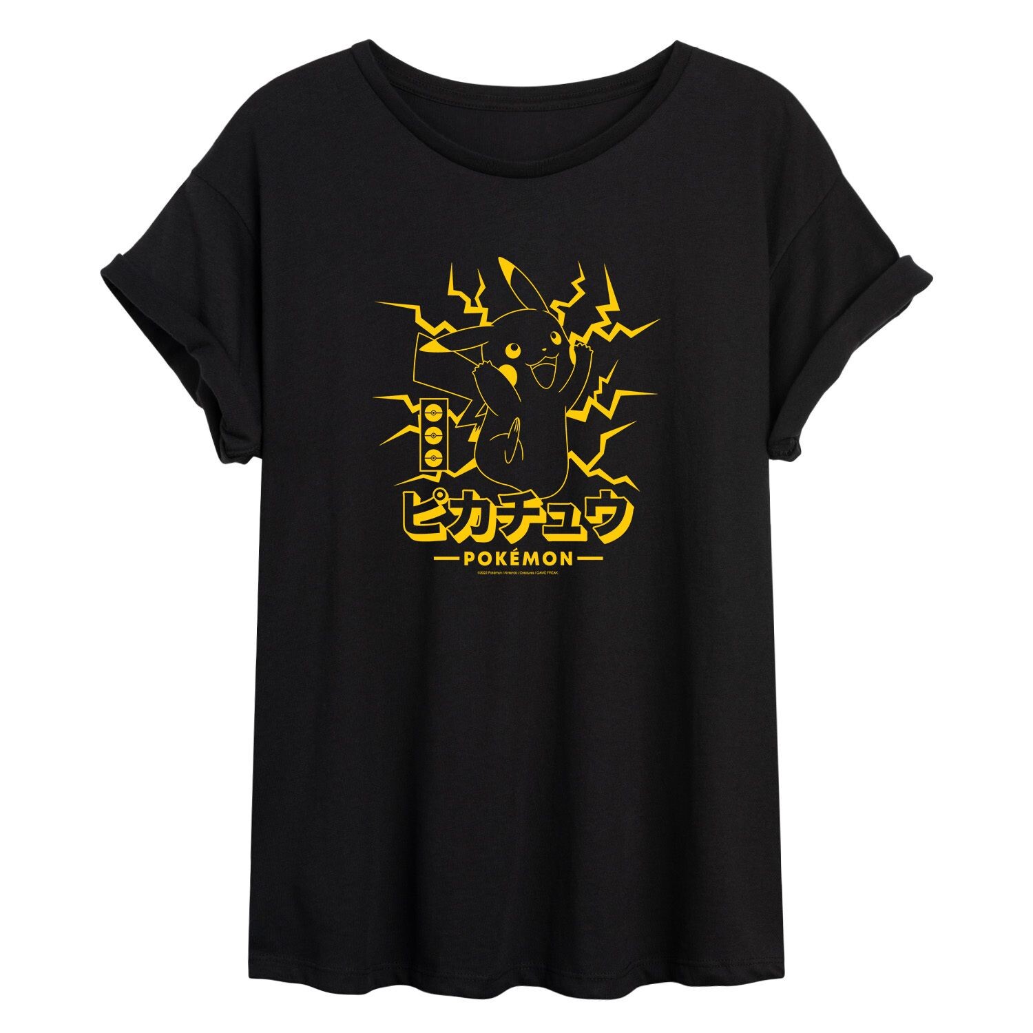 

Футболка с рисунком Pokémon Lightning Pikachu для юниоров Licensed Character