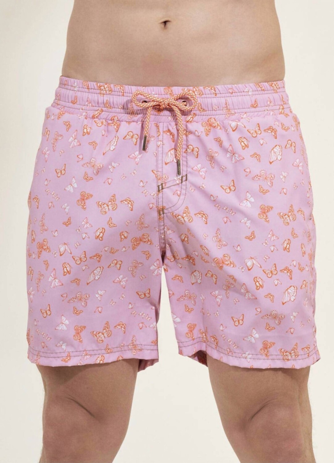 

Розовые мужские плавки моряка Maaji Sweet Papillon, розовый