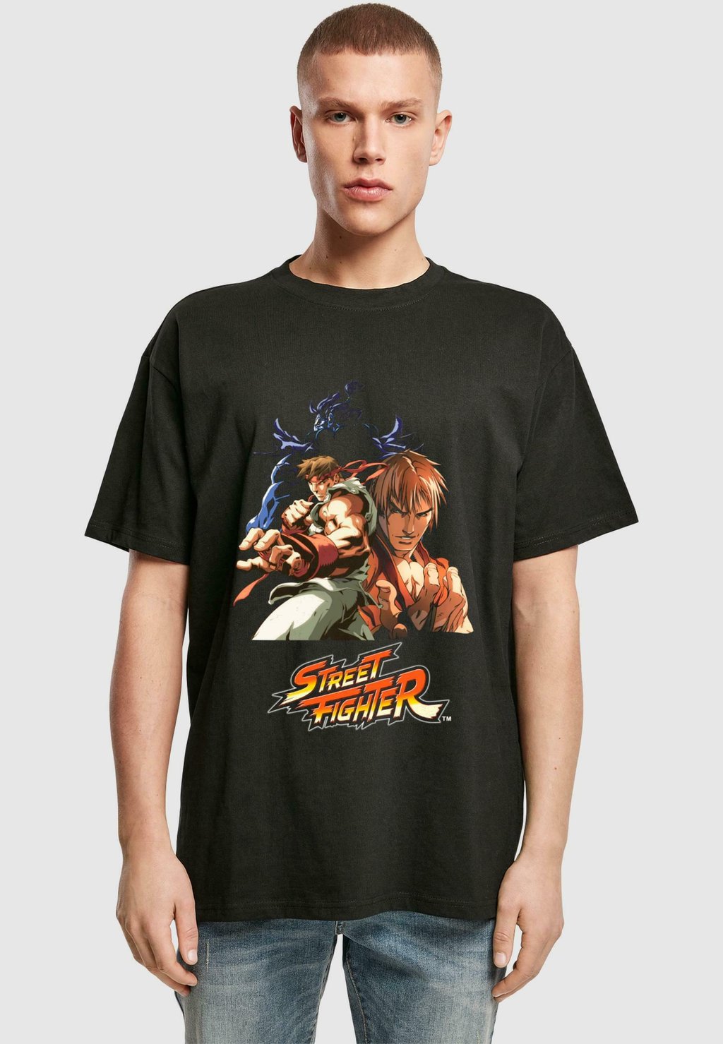 

Футболка с принтом STREETFIGHTER - GROUP POSE GRAPHIC Merchcode, черный