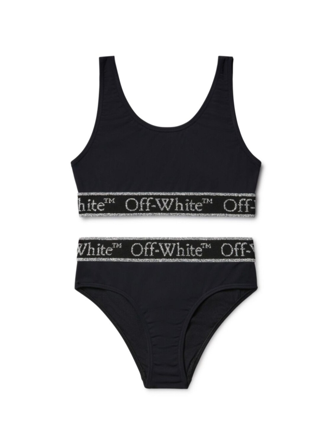 

Off-White Kids бикини Bookish с логотипом, черный