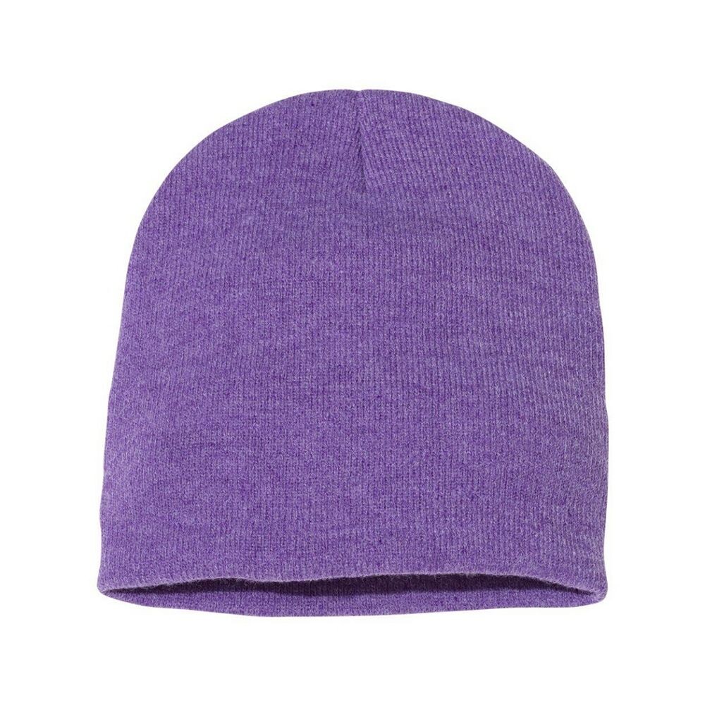 

Однотонная шапка 8-й вязки Sportsmans Supply, цвет Heather Purple
