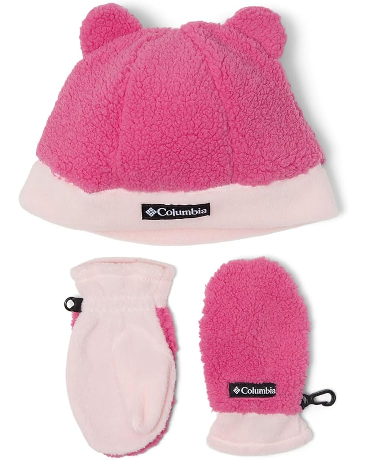 

Шапка Columbia Kids Rugged Ridge Beanie and Mittens, цвет Pink Ice/Satin Pink