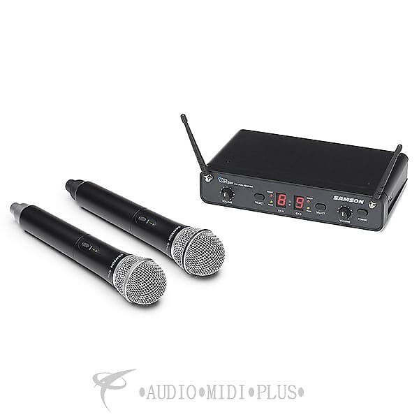 

Беспроводная система Samson Concert 288 Dual-Channel UHF Wireless Handheld Mic System - H Band (470-518 MHz)