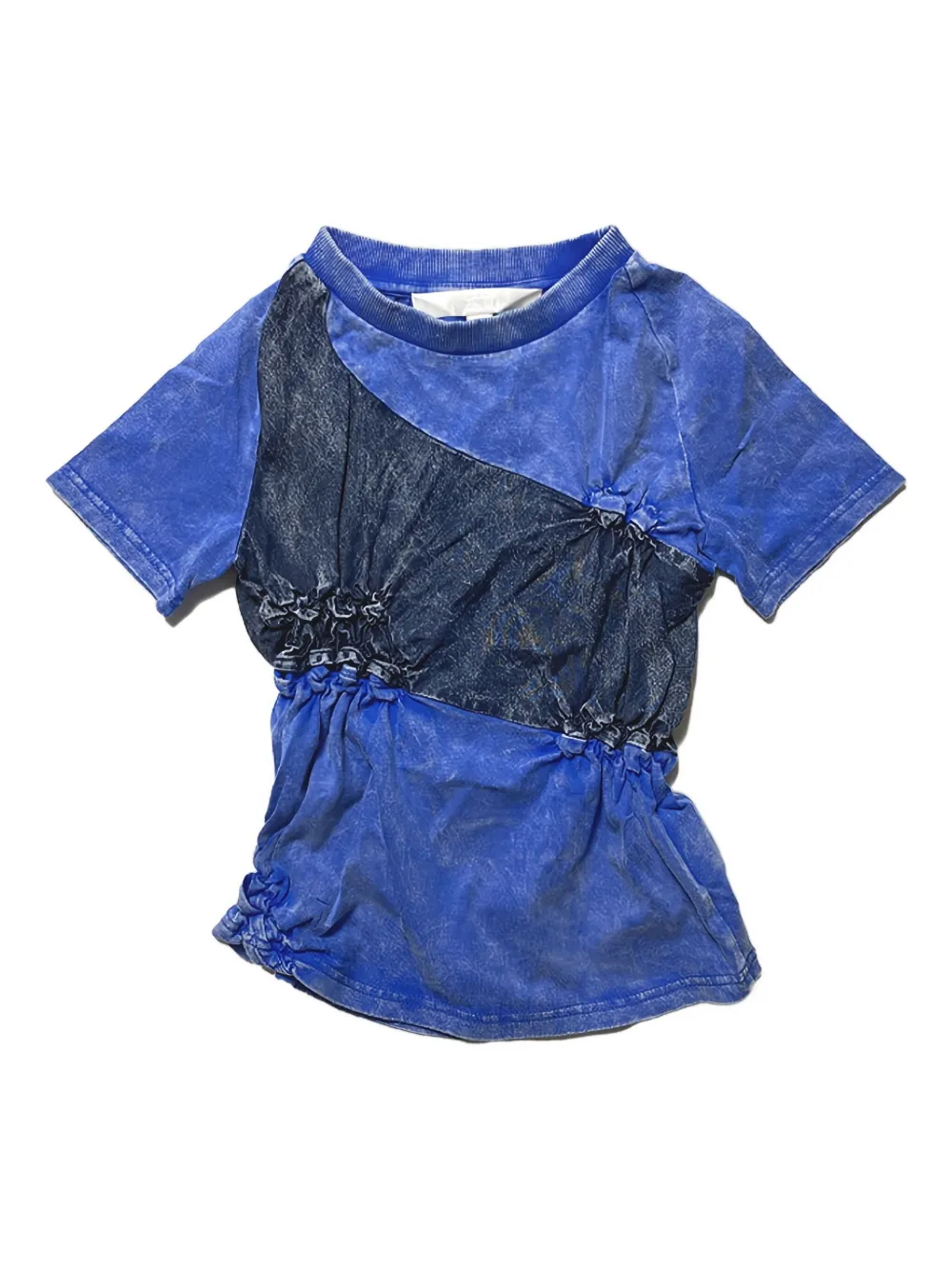 

Футболка со сборками PONDER.ER, синий