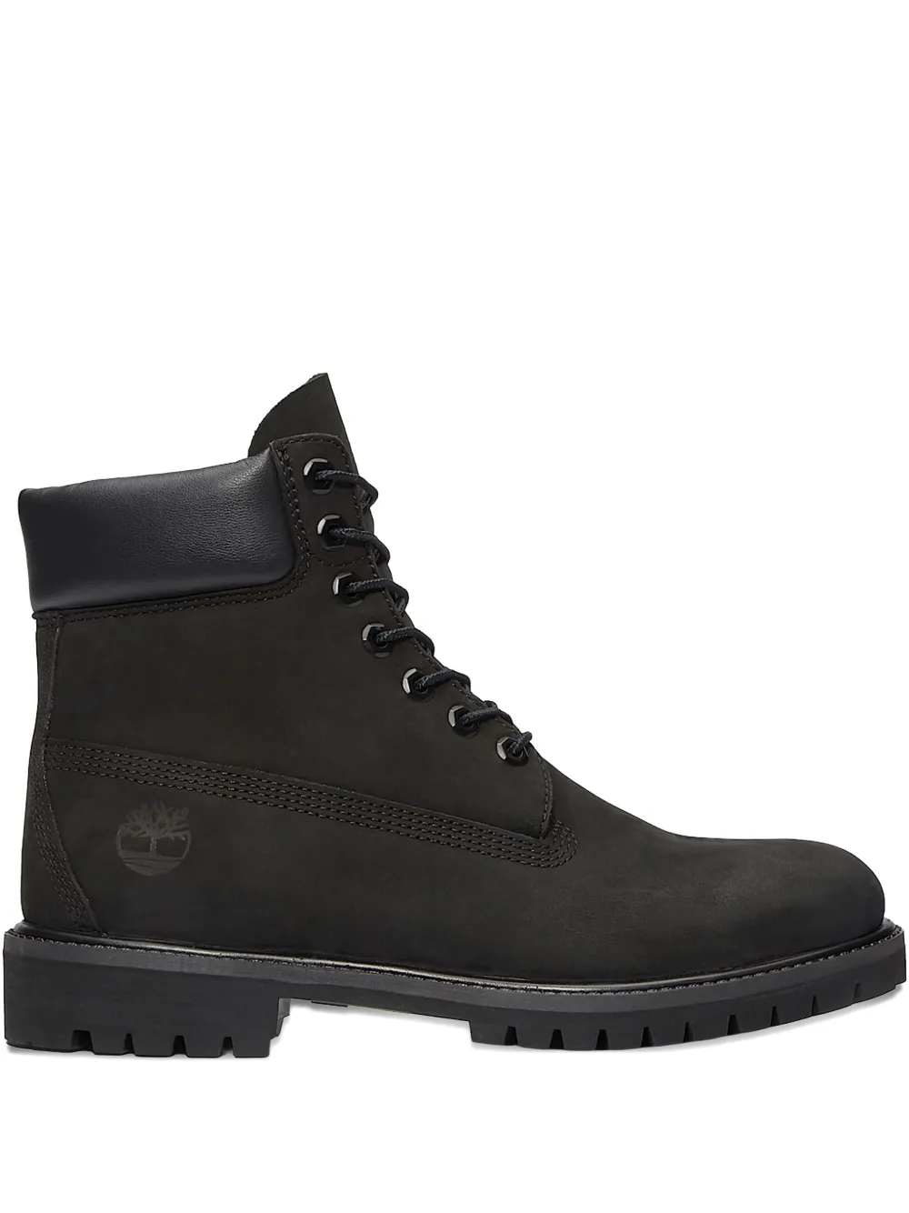 

Премиальные кожаные ботинки на шнуровке высотой 6 дюймов Timberland, черный