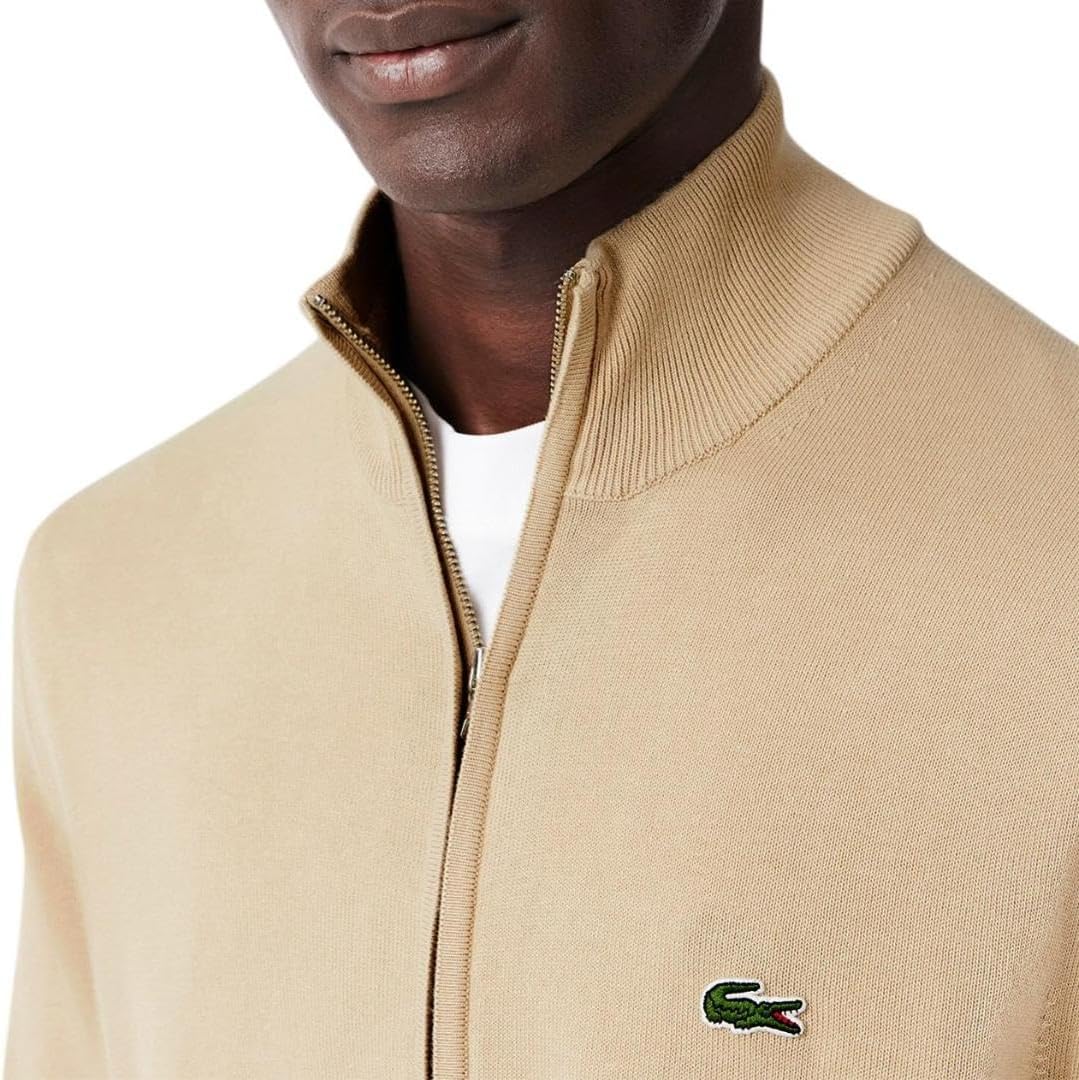 Водолазка Lacoste, мужская, застегивающаяся на молнию, Viennese — фото 2