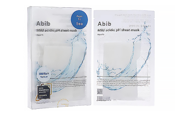 

Маска для лица с хранением слабокислой воды 5 шт ABIB