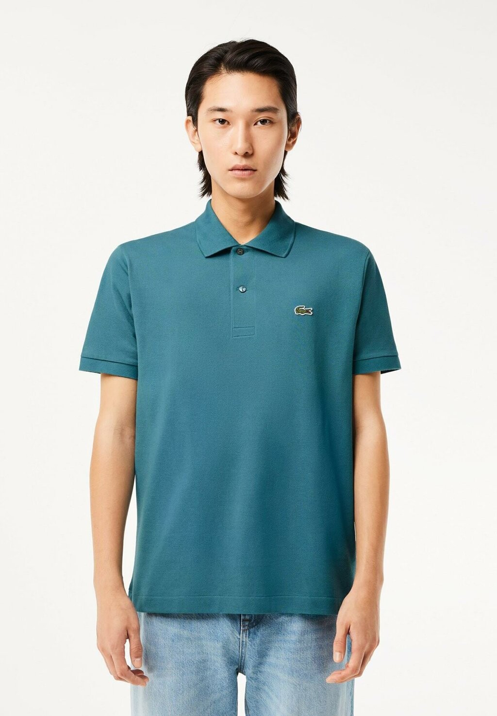 

Поло Lacoste, синий