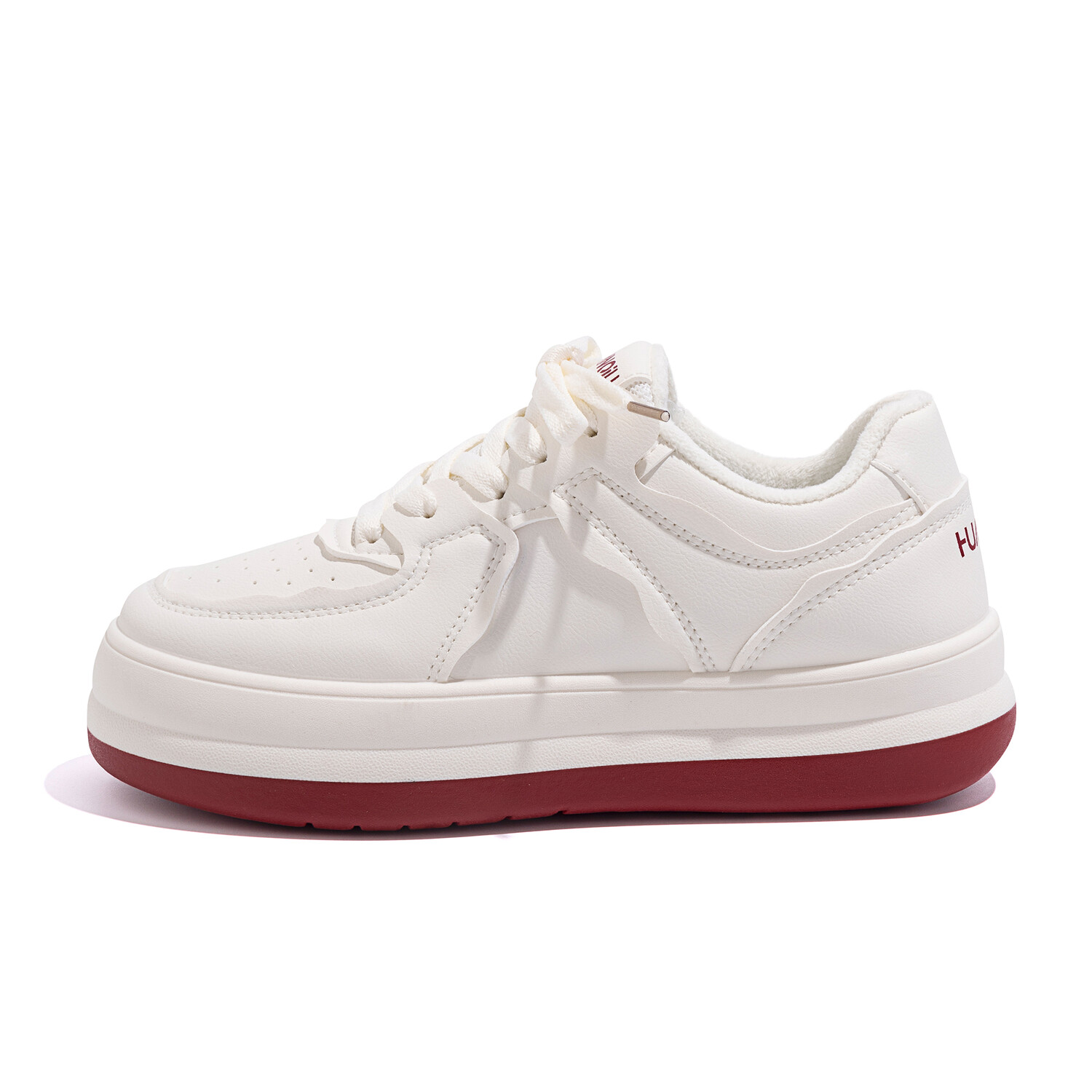 

Кроссовки HUANQIU Skateboarding Shoes Women's Low-top Red, красный