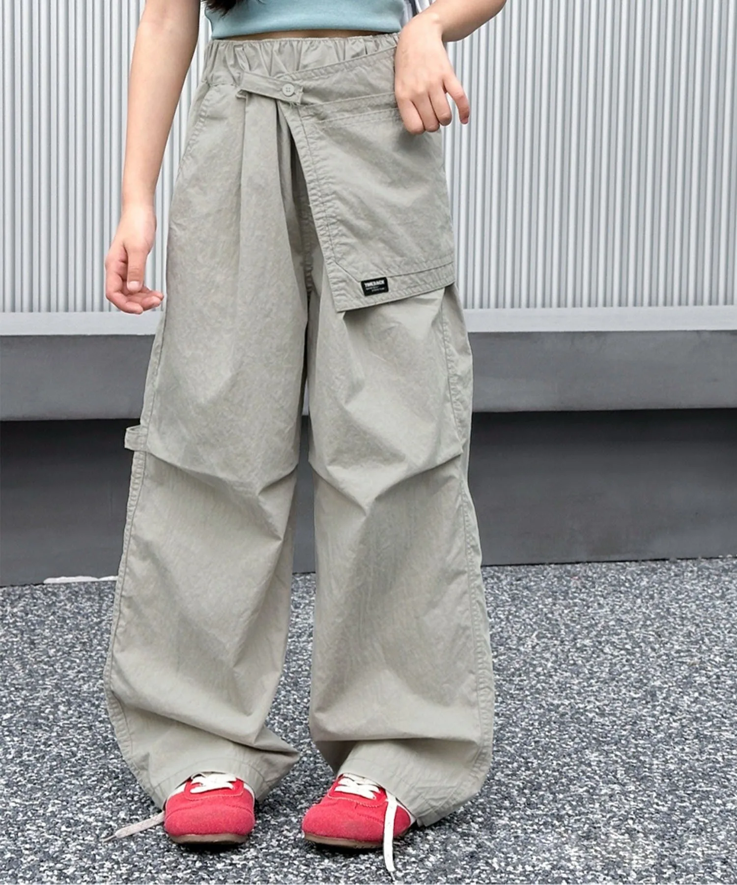 Детские штаны с множеством карманов Aimoha Kids, beige — фото 2