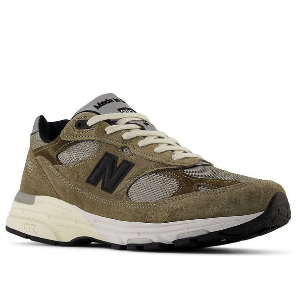Кроссовки x jjjjound 993 made in usa New Balance, зеленый — фото 3